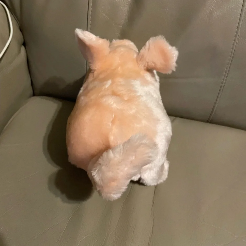 Plush Pig Toy let this be your pet it oinks  - Pink